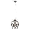 Image 3 : Industrial Style 3-Light Hanging Inverted Ceiling Pendant