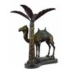 Image 1 : Signed Limited Edition Bronze Sculpture, Resting Camel, Desert Oasis