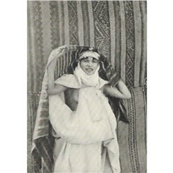 Vintage c1920â€™s Half-tone Print, #1461 Kabyl Woman, Algeria, Africa