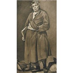 Vintage c1920â€™s Half-tone Print, #Aesop