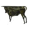 Image 2 : Abstract Brutalist Style Bronze Bull Sculpture