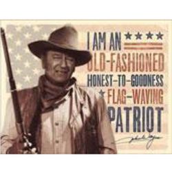 John Wayne Patriot Metal Pub Bar Sign