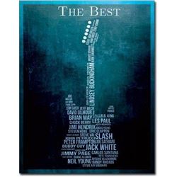 The Best Guitarists Metal Pub Bar Sign