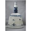Image 1 : Chinese  blue  and  white  porcelain  bell. #1405534