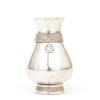Image 1 : Old Japanese Silver Flower Vase Mk #1405843