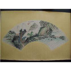 fine Chinese Fan Painting #1405984