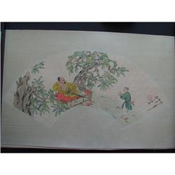 fine Chinese Fan Painting #1405988