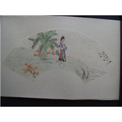 fine Chinese Fan Painting #1405989