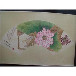 fine Chinese Fan Painting #1405990