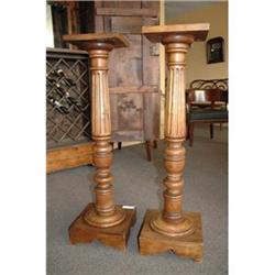 Pair of French Louis XVI St. columns c.1900 #1406041