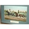 Image 1 : Framed Horse Racing Print Tacony & Mac  #1406056