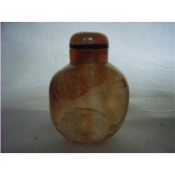 chinese agate snuff bottle #1406061