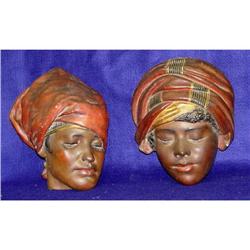 Blackamore Plaster Face Mask Black Woman Girl #1406097