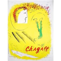 MARC CHAGALL ORIGINAL SIGNED LITHOGRAPH  #1424920