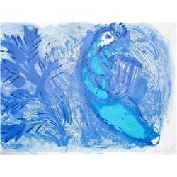 MARC CHAGALL SIGNED ORIGINAL LITHOGRAPH 1963 #1424922