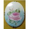 Image 1 : SHABBY CHIC ROSES PORCELAIN BROOCH #1424962