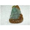 Image 1 : NIce  Carved  Green  Jade  Buddha  Pandent #1425017