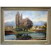 Image 1 : S. KANT 1930s ART OUTSTANDING LANDSCAPE #1425058