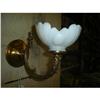 Image 1 : A pair of alabaster and bronze sconces #1425470