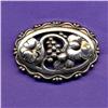 Image 1 : Large Georg Jensen Grape Brooch #177 #1425604