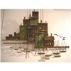 Image 1 : CURTIS JERE SEA/HARBOR SCENE  WALL SCULPTURE #1425730