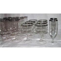 Federal Executive Platinum Crystal 17 Pieces #1440494