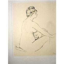 PIERRE AUGUSTE RENOIR, ENGRAVED signed in plate#1440504