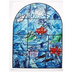 MARC CHAGALL SIGNED HELIO LITHOGRAPH #1440518
