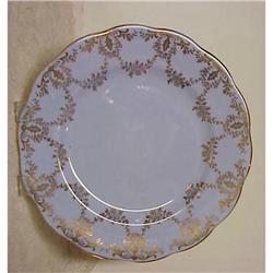 Queen China Anne GOLD GILTED 8 1/4" Plate #1440646