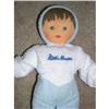 Image 1 : 11" Cloth Kathe Kruse  Print  Boy Doll #1440695