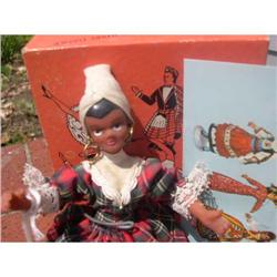 Black International Flagg Doll Haiti  #1440828