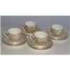 Image 1 : Gold Design English Bone China Tea Cups and #1440952