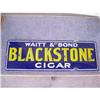 Image 1 : Porcelain Blackstone Cigar Advertising Sign #1458133