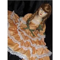 Antique Vintage BOUDOIR BED DOLL Million $ WOW #1458177