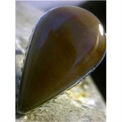 STERLING SILVER Estate RARE JASPER Ring Sz 7 #1458181