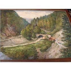 Victorian watercolour signed LEHALLE #1458198