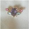 Image 1 : 60's OLD GUMPS 14K/AMETHYST BUG PIN #1458247
