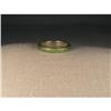 Image 1 : Hidalgo Silver Textured Turquoise Insert Band #1458363