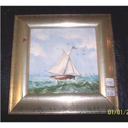 Sailboat on Tile #1458484