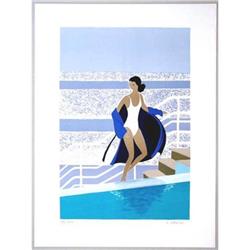 SERGE LASSUS BEAUTIFUL HAND SIGNED LITHOGRAPH #1458493