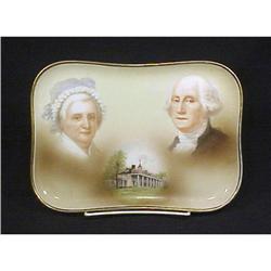 Antique Limoges Porcelain Tray Portraits #1458499