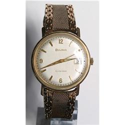 Estate Bulova Wristwatch 1940-1950 Rose Gold #1458510