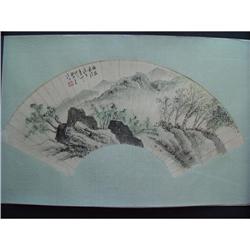 fine Chinese Fan Painting #1458537