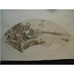 fine Chinese Fan Painting #1458553