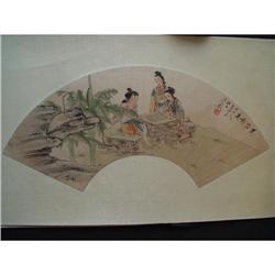 fine Chinese Fan Painting #1458554