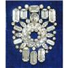Image 1 : 40's Eisenberg Pot Metal & Rhinestone Fur Clip #1458683