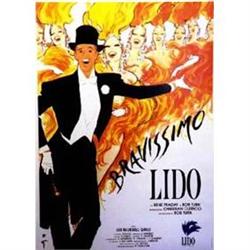 Lido Bravissimo, Original Gruau poster ca 1965 #1458720