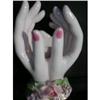 Image 1 : LAVENDER NAMASTE/MEDITATIVE/PRAYING HANDS #1458902