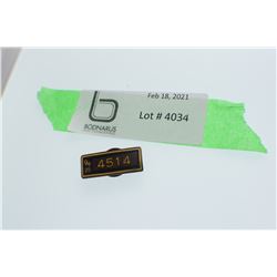 ONTARIO 1925 CHAUFFEUR BADGE