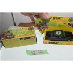 RARE CORGI GREEN LANTERN CAR / BLACK BEAUTY 1966 MIB